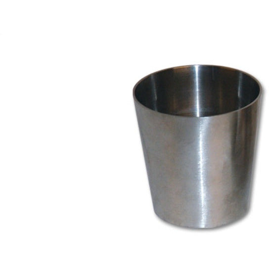 Vibrant 2.5in x 3in T304 Stainless Seel Straight (Concentric) Reducer Vibrant Steel Tubing