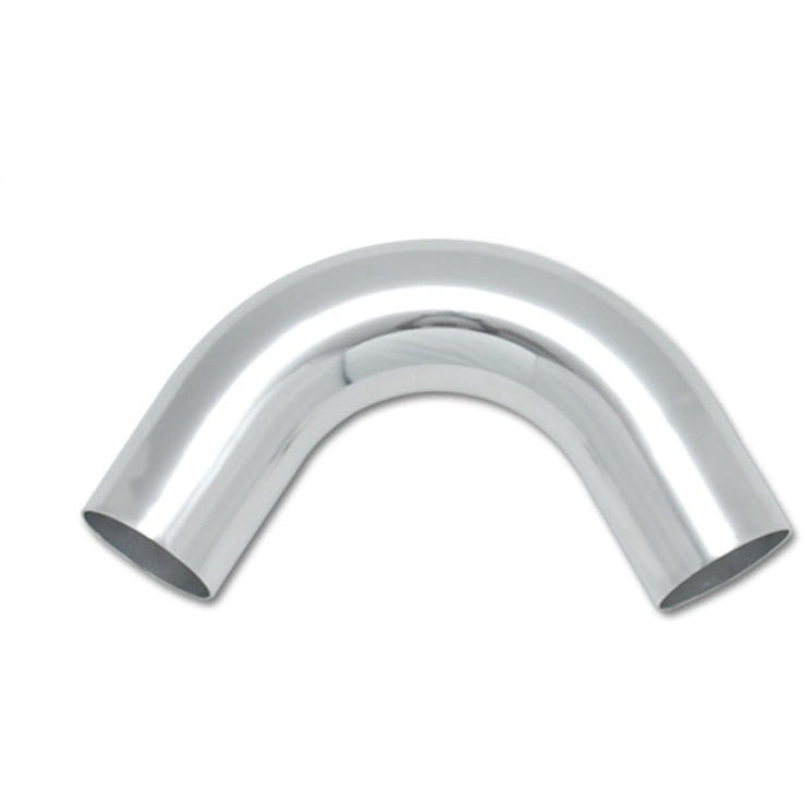 Vibrant 2.75in O.D. Universal Aluminum Tubing (120 degree Bend) - Polished Vibrant Aluminum Tubing