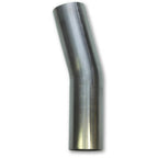 Vibrant 2in O.D. T304 SS 15 deg Mandrel Bend 4in x 4in leg lengths (2in Centerline Radius) Vibrant Steel Tubing