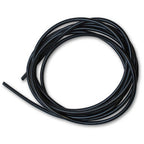 Vibrant 3/16in (4.75mm) I.D. x 25 ft. of Silicon Vacuum Hose - Black Vibrant Hoses
