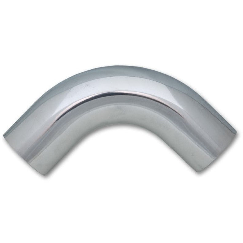 Vibrant 3.25in O.D. Universal Aluminum Tubing (90 Degree) 3.25in CLR 5in Leg Length Vibrant Aluminum Tubing