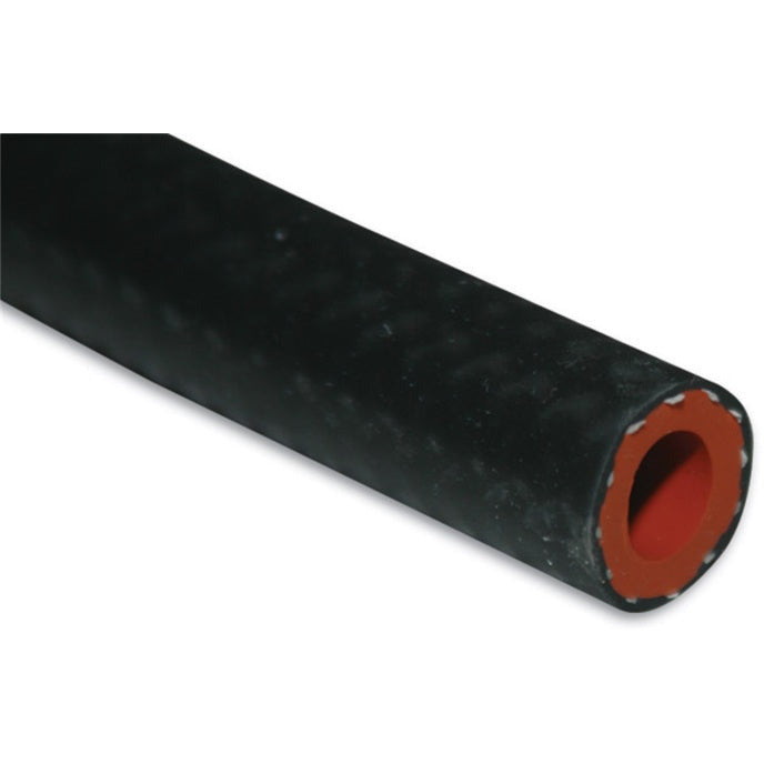 Vibrant 3/4in (19mm) I.D. x 20 ft. Silicon Heater Hose reinforced - Black Vibrant Hoses