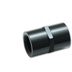 Vibrant 3/4in NPT Female Pipe Coupler Fitting - Aluminum Vibrant Fittings