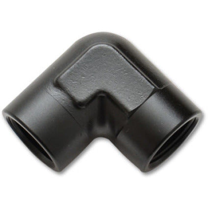 Vibrant 3/8in NPT 90 Degree Female Pipe Coupler Fitting Vibrant Fittings