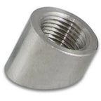 Vibrant 45 deg. Angled Oxygen Sensor Weld Bung T304 SS (M18 x 1.5 thread) - Retail Pack of 1 pc. Vibrant Bungs