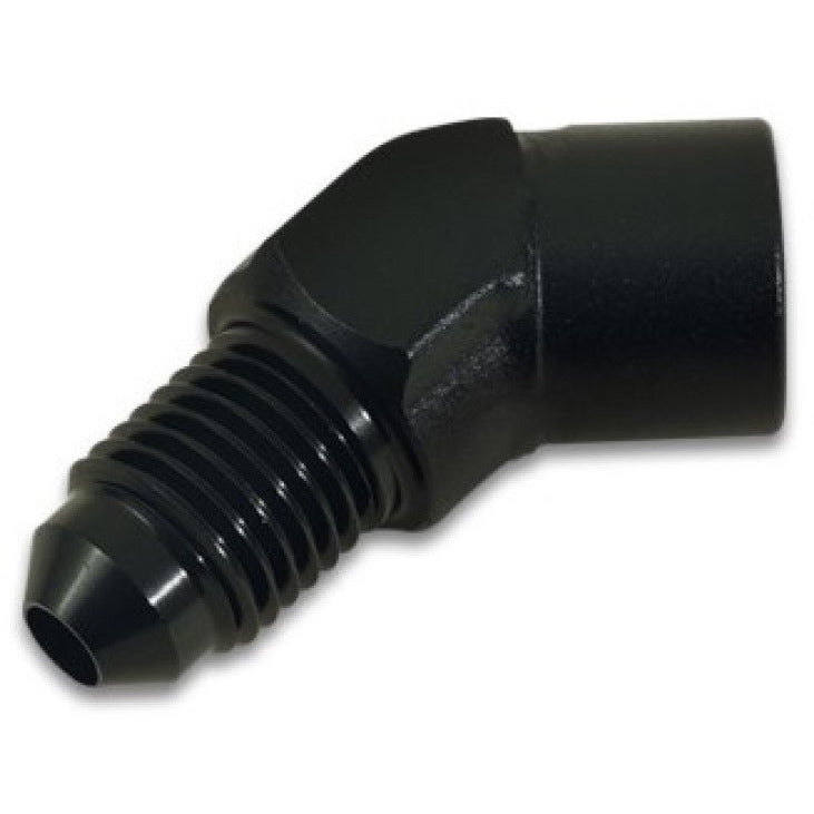 Vibrant -3AN to 1/8in NPT 45 Degree Adapter Fitting Vibrant Fittings