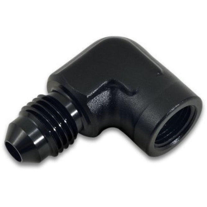 Vibrant -3AN to 1/8in NPT 90 Degree Adapter Fitting Vibrant Fittings
