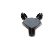 Vibrant -3AN x -3AN x 1/8in NPT Y-Adapter Fitting - Aluminum Vibrant Fittings
