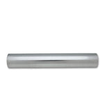 Vibrant 3in O.D. Universal Aluminum Tubing (18in long Straight Pipe) - Polished Vibrant Aluminum Tubing