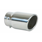 Vibrant 3in Round SS Bolt-On Exhaust Tip (Single Wall Angle Cut Rolled Edge) Vibrant Tips