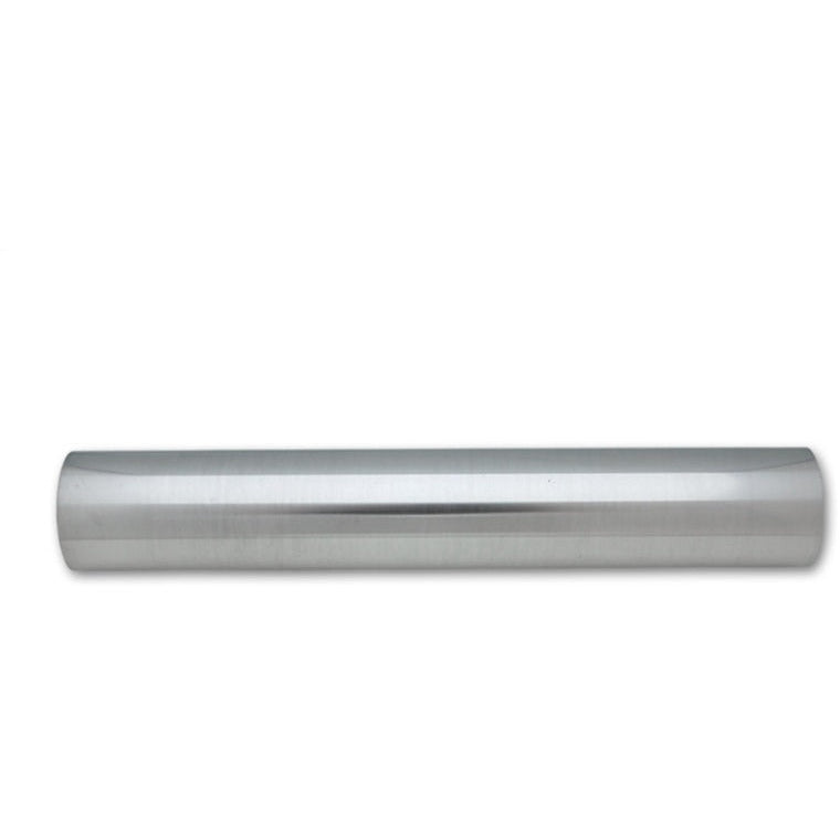 Vibrant 4.5in OD T6061 Aluminum Straight Tube 18in Long - Polished Vibrant Aluminum Tubing