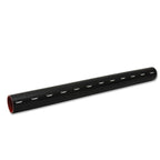 Vibrant 4 Ply Reinforced Silicone Straight Hose Coupling - 2.5in I.D. x 36in long (BLACK) Vibrant Silicone Couplers & Hoses