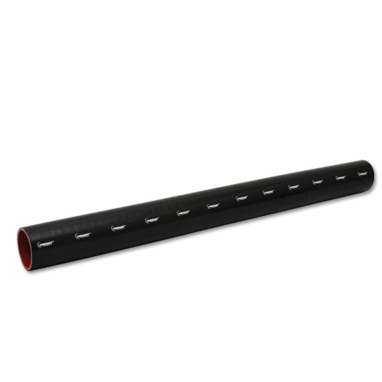 Vibrant 4 Ply Reinforced Silicone Straight Hose Coupling - 2.5in I.D. x 36in long (BLACK) Vibrant Silicone Couplers & Hoses