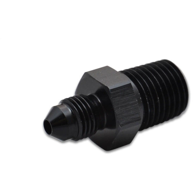 Vibrant -4AN to 1/4in NPT Straight Adapter Fitting - Aluminum Vibrant Fittings