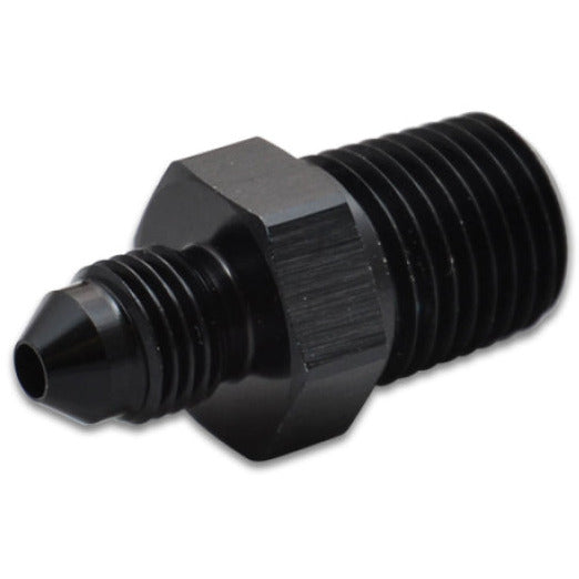 Vibrant -4AN to 1/8in NPT Straight Adapter Fitting - Aluminum Vibrant Fittings