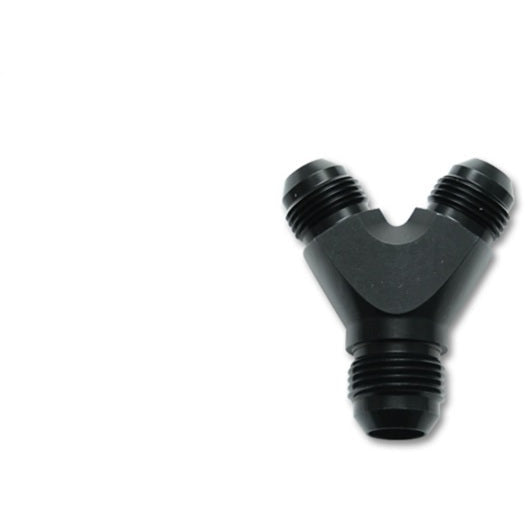 Vibrant -4AN x -4AN x -4AN Y-Adapter Fitting - Aluminum Vibrant Fittings