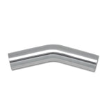 Vibrant 4in O.D. Universal Aluminum Tubing (30 degree Bend) - Polished Vibrant Aluminum Tubing