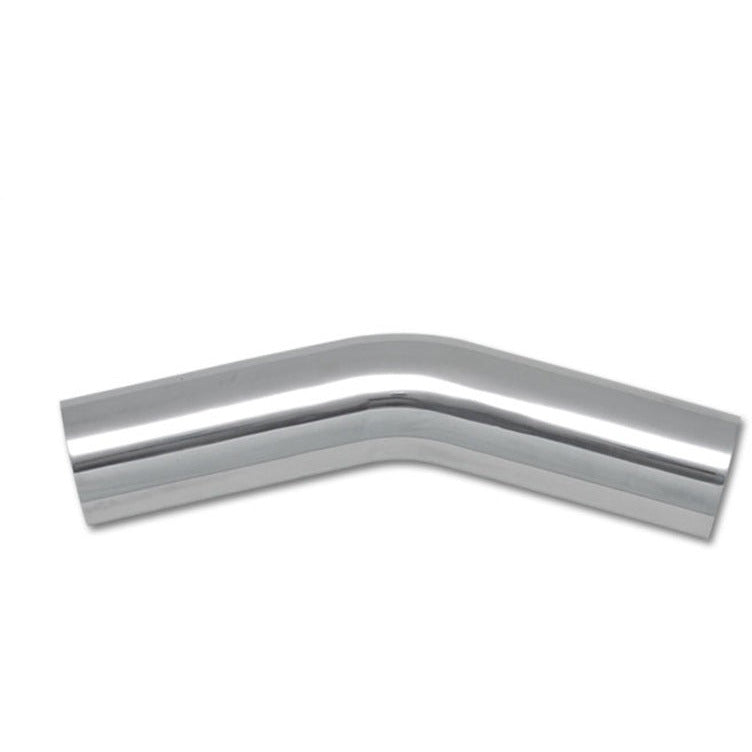 Vibrant 4in O.D. Universal Aluminum Tubing (30 degree Bend) - Polished Vibrant Aluminum Tubing