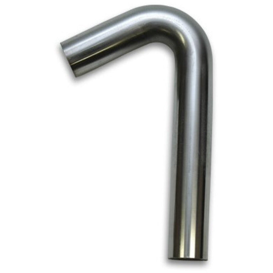 Vibrant 4in OD x 4in CLR 304 Stainless Steel Tubing 120 Degree Mandrel Bend Vibrant Steel Tubing
