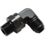 Vibrant -6AN to 3/8in NPT Male Swivel 90 Degree Adapter Fitting Vibrant Fittings