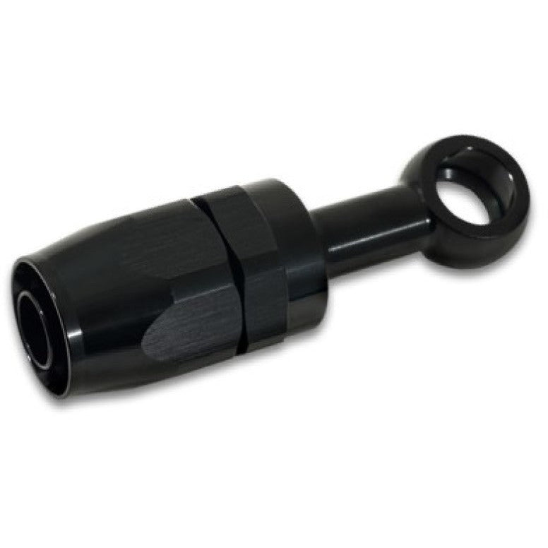 Vibrant -8AN Banjo Hose End Fitting for use with M18 Banjo Bolt - Aluminum Black Vibrant Fittings