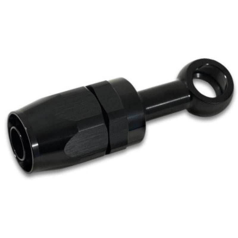 Vibrant -8AN Banjo Hose End Fitting for use with M18 Banjo Bolt - Aluminum Black Vibrant Fittings