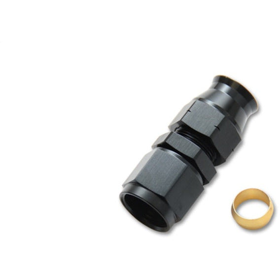 Vibrant -8AN Female to 1/2in Tube Adapter Fitting (w/ Brass Olive Insert) Vibrant Fittings