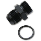 Vibrant -8AN Flare to AN Straight Cut Thread (3/4-16) with O-Ring Adapter Fitting Vibrant Fittings