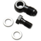Vibrant -8AN Male Banjo Fitting 16mm x 1.5 Metric Aluminum + 2 Washers Vibrant Fittings