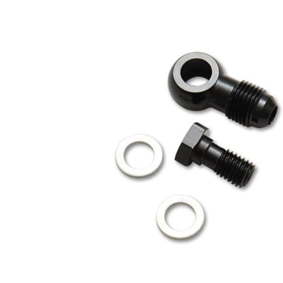 Vibrant -8AN Male Banjo Fitting 16mm x 1.5 Metric Aluminum + 2 Washers Vibrant Fittings
