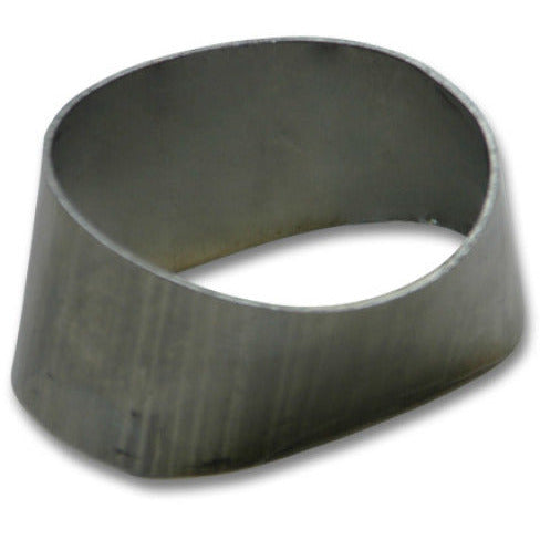 Vibrant 90mmx55mm Oval to 76mm Round Transition Adapter T304 SS for use with Part #1448 and #14480 Vibrant Flanges
