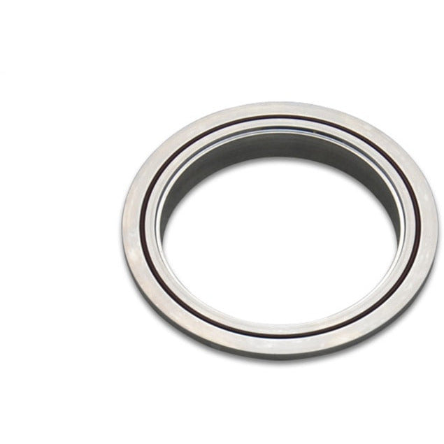Vibrant Aluminum V-Band Flange for 2.5in OD Tubing - Female Vibrant Flanges