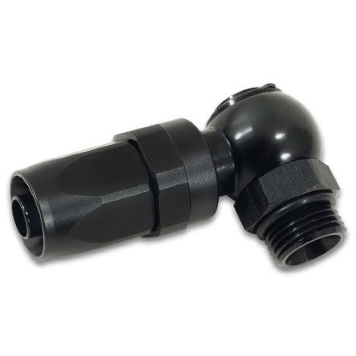 Vibrant Banjo to Rubber Hose End Assembly -16AN x -16AN Male Vibrant Fittings