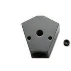 Vibrant Billet Aluminum Y-Block Fitting with 1/8in NPT Port - 1/2in NPT x 1/2in NPT x 1/2in NPT Vibrant Fittings