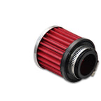 Vibrant Crankcase Breather Filter w/ Chrome Cap 1.5in 38mm Inlet ID Vibrant Air Filters - Universal Fit
