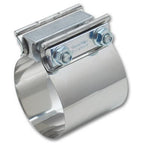 Vibrant Easy Seal SS Exh Sleeve Butt Joint Clamp for 3in O.D. Tubing also 3in Nominal Oval Tubing Vibrant Clamps