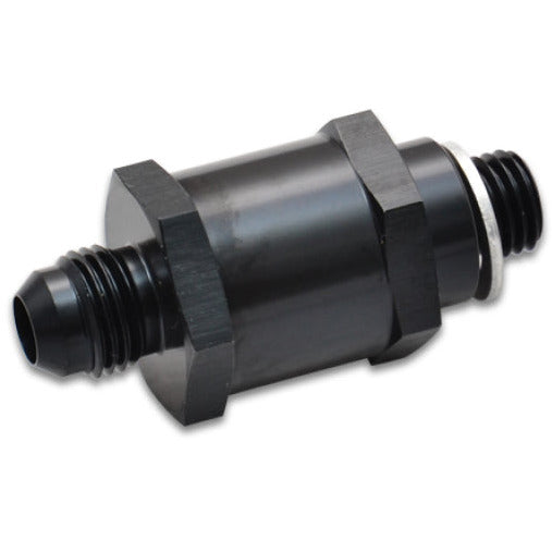 Vibrant Fuel Pump Check Valve -6AN Male Flare to 12mm x 1.5 Metric Vibrant PCV Valves