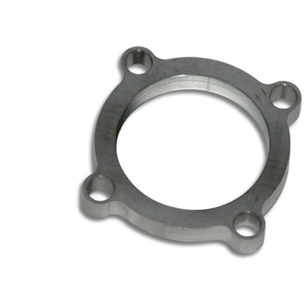 Vibrant GT series / T3 Turbo Discharge Flange (4 Bolt) with 2.5in Inlet I.D. T304 SS 1/2in Thick Vibrant Flanges