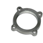 Vibrant GT series / T3 Turbo Discharge Flange (4 Bolt) with 2.5in Inlet I.D. T304 SS 1/2in Thick Vibrant Flanges