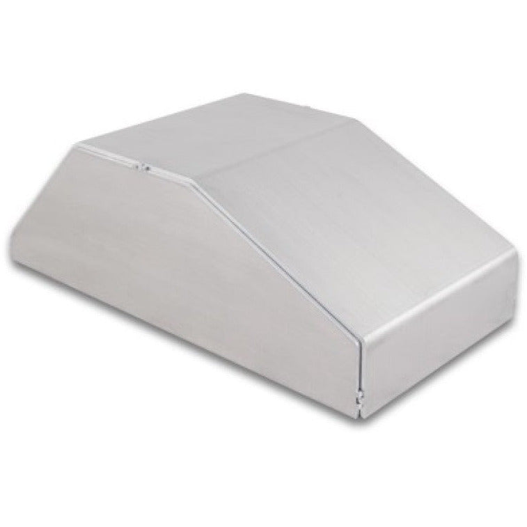 Vibrant I/C End Tank 6in Wide 12in Long 4in Tall Use w/ Horizontal I/C Core 12844 - 5052 Aluminum Vibrant Forced Induction Components
