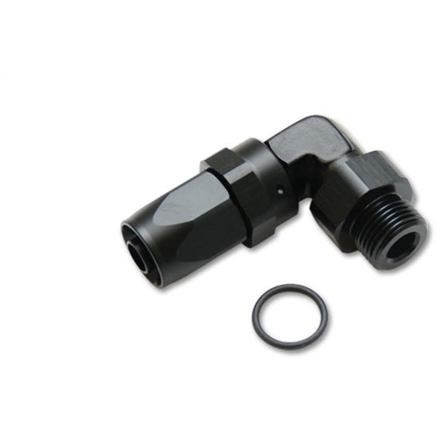 Vibrant Male -12AN 90 Degree Hose End Fitting - 1-1/6-12 Thread (12) Vibrant Fittings