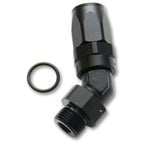 Vibrant Male -6AN 45 Degree Hose End Fitting - 9/16-18 Thread (6) Vibrant Fittings
