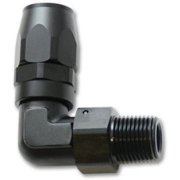 Vibrant Male NPT 90 Degree Hose End Fitting -12AN - 3/4 NPT Vibrant Fittings