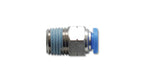 Vibrant Male Straight Fitting for 3/16in OD Tubing (1/8in NPT Thread)