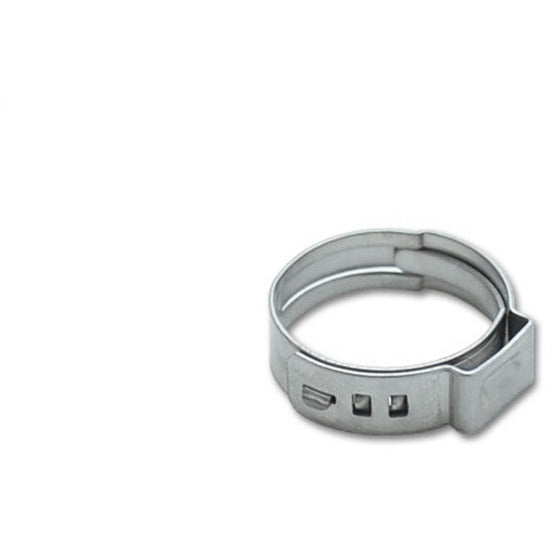 Vibrant One Ear Stepless Pinch Clamps 11.3-13.8mm clamping range (Pack of 10) SS 7mm band width Vibrant Clamps