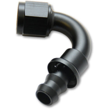 Vibrant Push-On 120 Degree Hose End Elbow Fitting - -10AN Vibrant Fittings