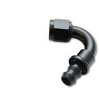 Vibrant Push-On 120 Degree Hose End Elbow Fitting - -6AN Vibrant Fittings