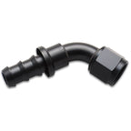 Vibrant Push-On 60 Degree Hose End Elbow FittingSize -4AN Vibrant Fittings