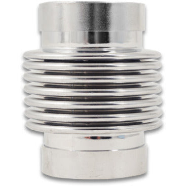 Vibrant SS Bellow Assembly w/ Liner 1.875in Inlet/Outlet ID x 2.75in OAL Electro Polished Vibrant Flanges