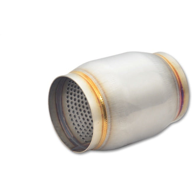 Vibrant SS Race Muffler 3in inlet/outlet x 5in long Vibrant Muffler